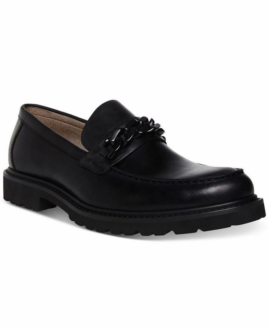 All Men'S Shoes * | Steve Madden 'S Kadi Chunky Chain Slip-On Loafer Black