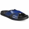 All Men'S Shoes * | Alfani Men'S Whitter Cross Sandals, Created For Macy'S Blue