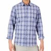 Casual Button-Down Shirts * | Alfani Men'S Long-Sleeve Domina Plaid Yarn-Dyed Shirt, Created For Macy'S