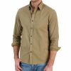 Casual Button-Down Shirts * | Michael Kors N'S Slim-Fit Solid Garment Dyed Long-Sleeve Button-Up Shirt