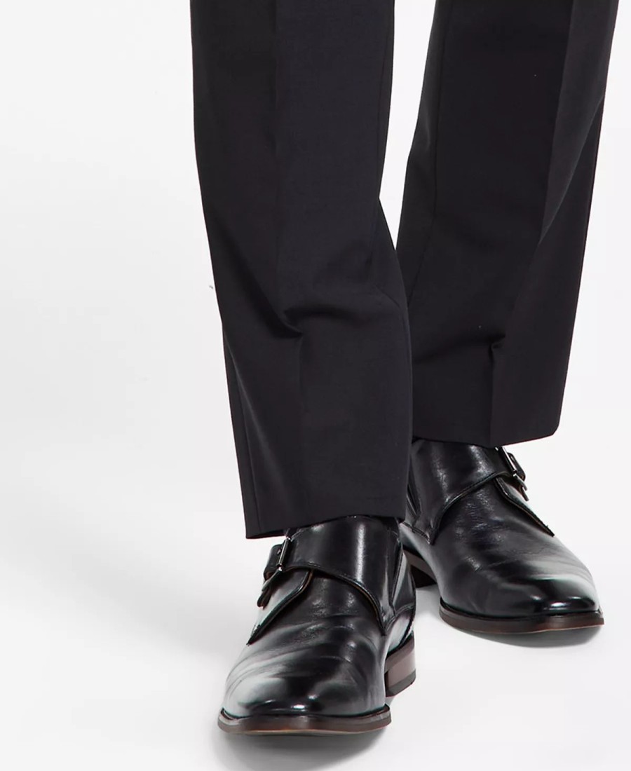 Pants * | Bar Iii Men'S Slim-Fit Wool Suit Pants, Created For Macy'S