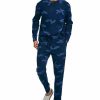 Pajamas & Robes * | Nautica Men'S Waffle Knit Thermal Pajama Set