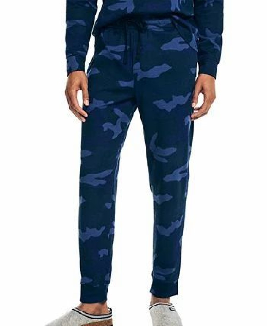 Pajamas & Robes * | Nautica Men'S Waffle Knit Thermal Pajama Set