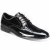 All Men'S Shoes * | Alfani Men'S Warner Patent Lace-Up Oxfords, Created For Macy'S Black