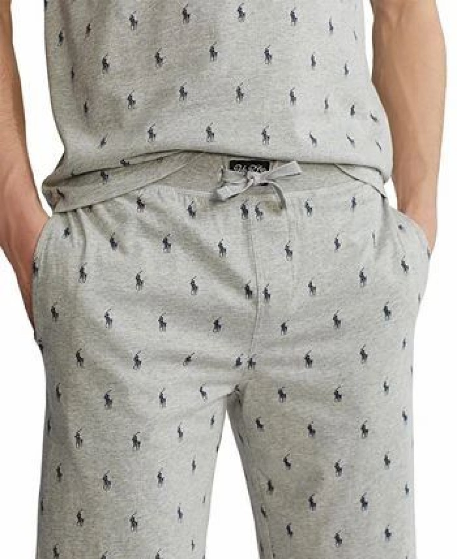 Pajamas & Robes * | Polo Ralph Lauren Men'S Cotton Logo Pajama Shorts