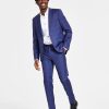 All Men'S Clothing * | Inc International Concepts .N.C. International Concepts Men'S Classic-Fit Tuxedo Shirt & Slim-Fit Plaid Suit Separates, Created For Macy'S