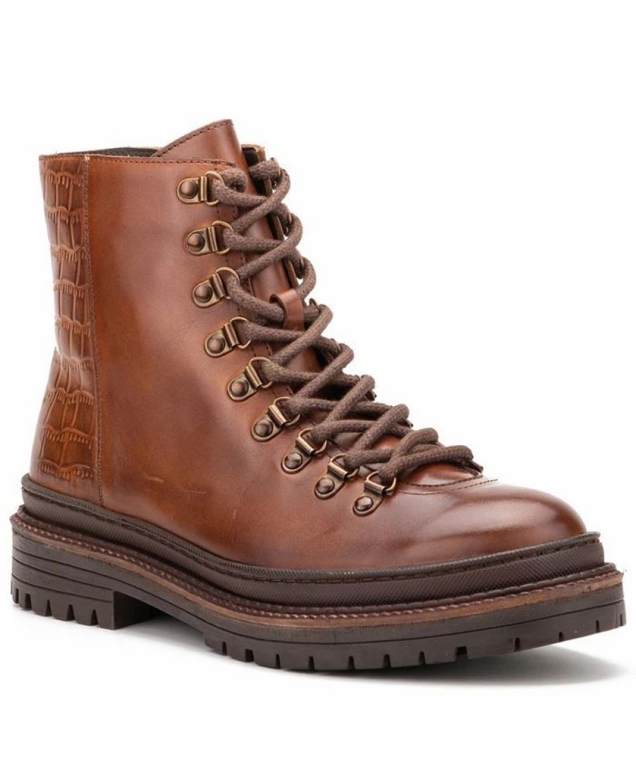 All Men'S Shoes * | Vintage Foundry Co. Men'S Vulcan Boots Dark Brown