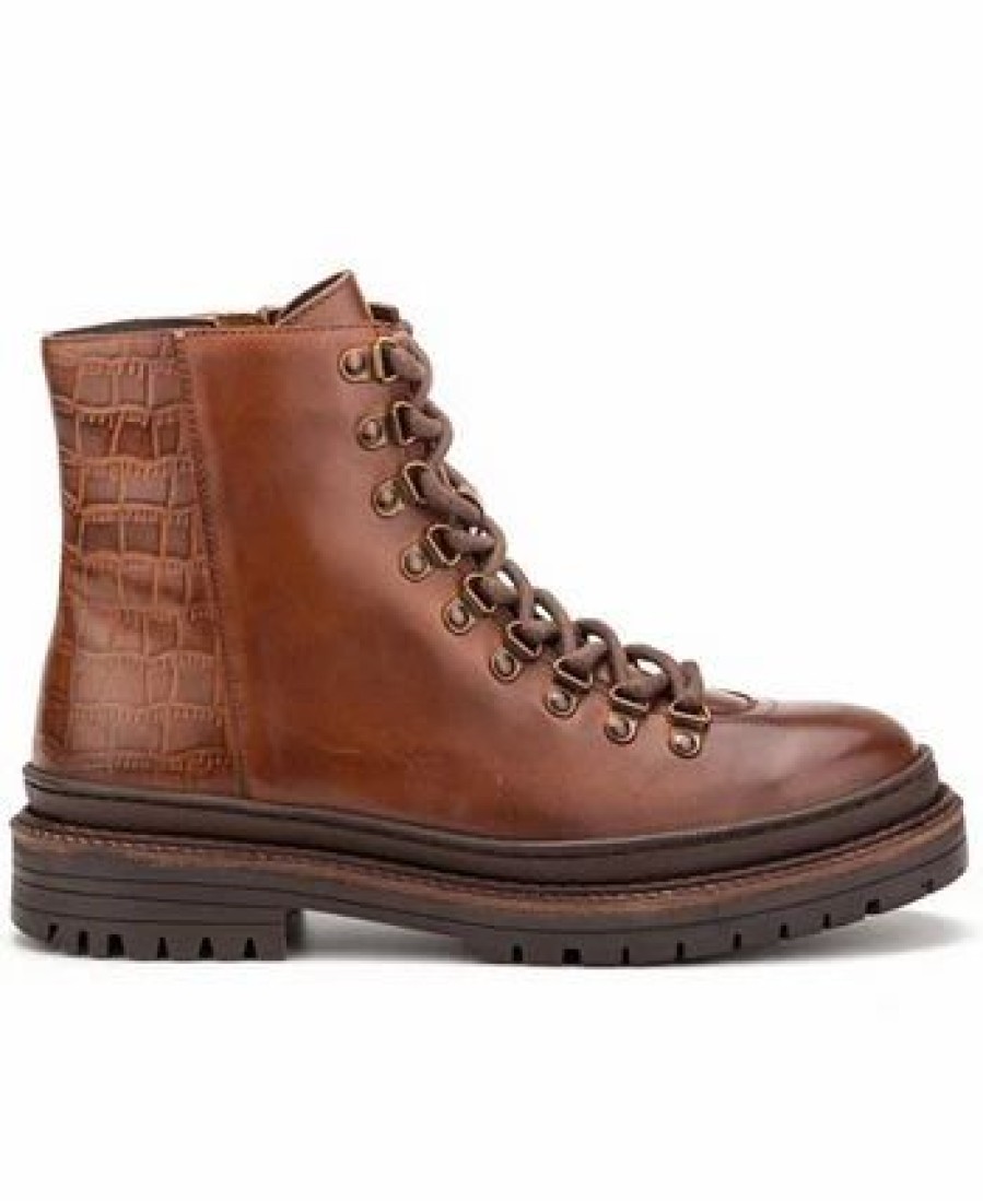 All Men'S Shoes * | Vintage Foundry Co. Men'S Vulcan Boots Dark Brown