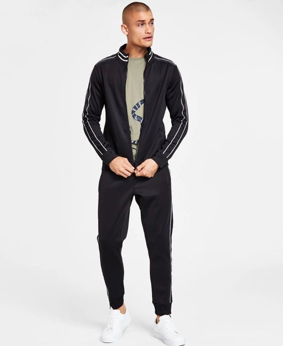 All Men'S Clothing * | Inc International Concepts .N.C. International Concepts Men'S Snake Graphic T-Shirt, Neoprene Track Jacket & Track Pants, Created For Macy'S