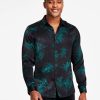 Casual Button-Down Shirts * | Inc International Concepts Men'S Harold Regular-Fit Abstract-Print Shirt, Created For Macy'S Deep Black