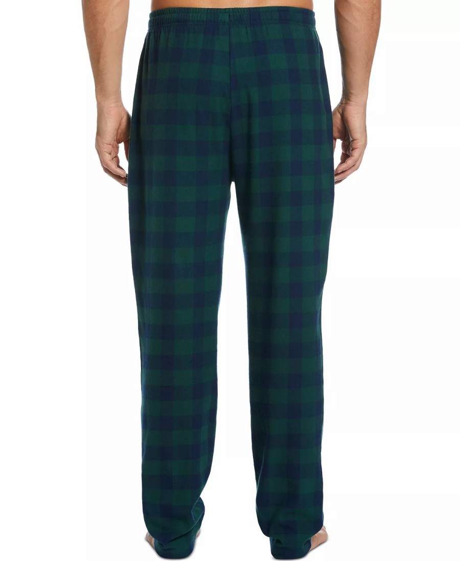 Pajamas & Robes * | Perry Ellis Portfolio Men'S Buffalo Plaid Flannel Pajama Pants