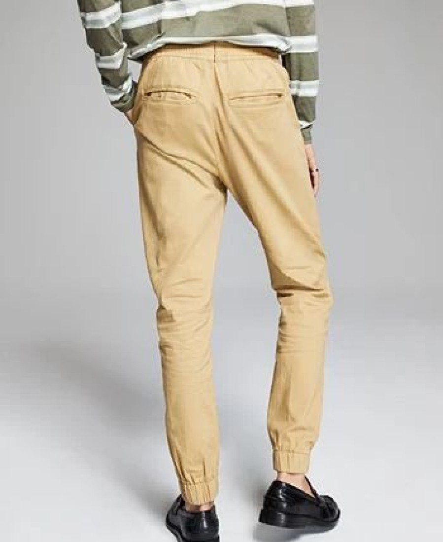 Pants * | And Now This Men'S Brushed Twill Jogger Pant