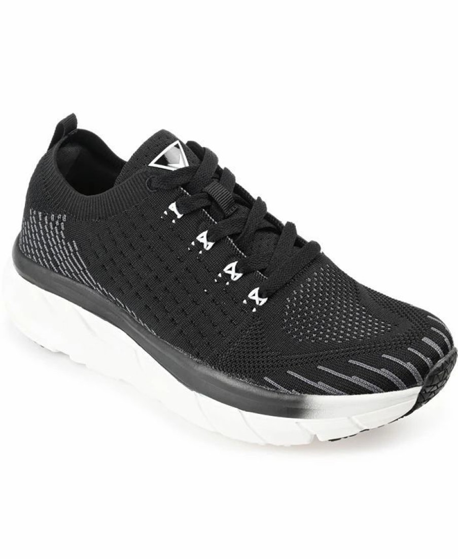 All Men'S Shoes * | Vance Co. Men'S Curry Knit Walking Sneakers