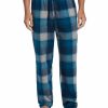 Pajamas & Robes * | Perry Ellis Portfolio Men'S Heather Plaid Pajama Pants