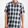 Casual Button-Down Shirts * | Sun + Stone Men'S Devon Regular-Ft Plaid Twill Shirt, Created For Macy'S