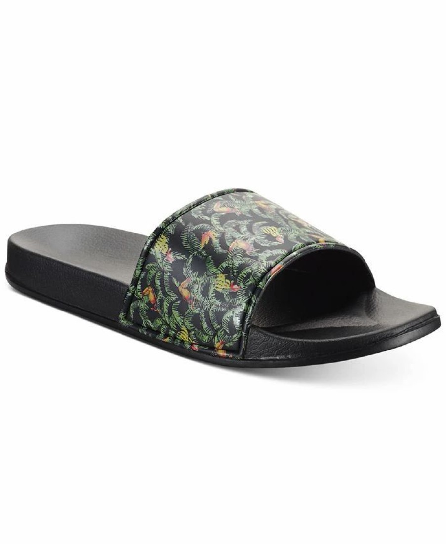 All Men'S Shoes * | Inc International Concepts Men'S Xander Pool Slide Sandals, Created For Macy'S