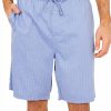 Pajamas & Robes * | Nautica Men'S Sleepwear, Herringbone Short Blue