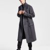 All Men'S Clothing * | Inc International Concepts Men'S Double-Breasted Topcoat, Turtleneck Sweater, & Cargo Jogger Pants, Created For Macy'S