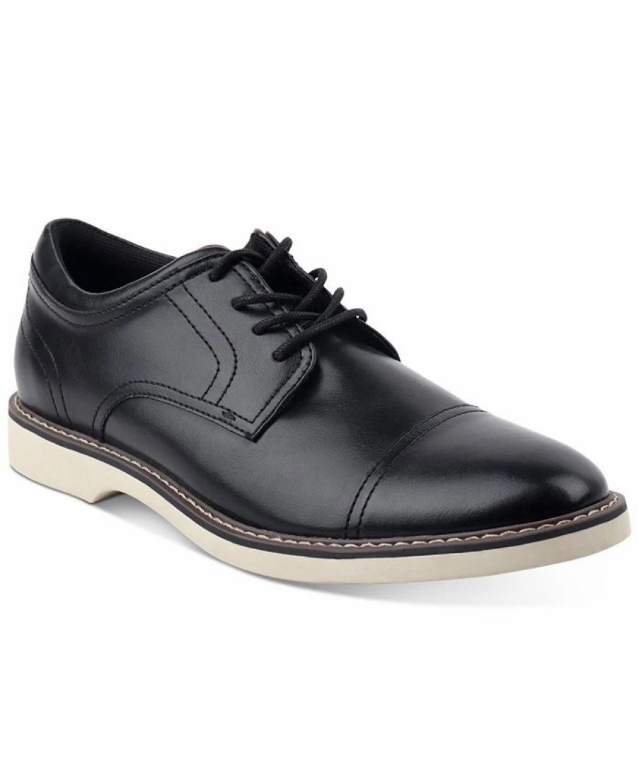 All Men'S Shoes * | Alfani Men'S Theo Cap Toe Oxford Dress Shoe, Created For Macy'S