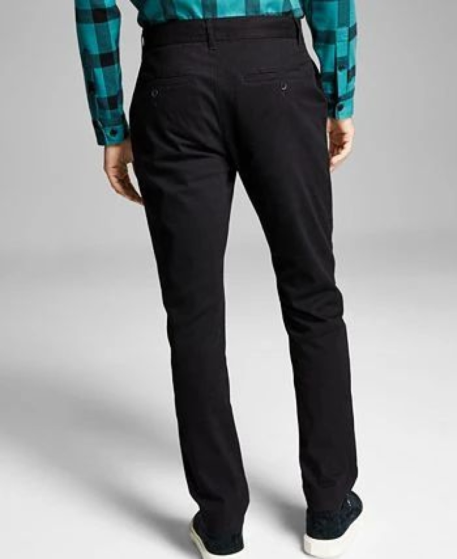 Pants * | And Now This Men'S Everyday Chino Pant Black