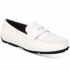 All Men'S Shoes * | Alfani Men'S Iker Penny Driving Loafers, Created For Macy'S White