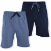 Pajamas & Robes * | Hanes Men'S Knit Jam Shorts, Pack Of 2