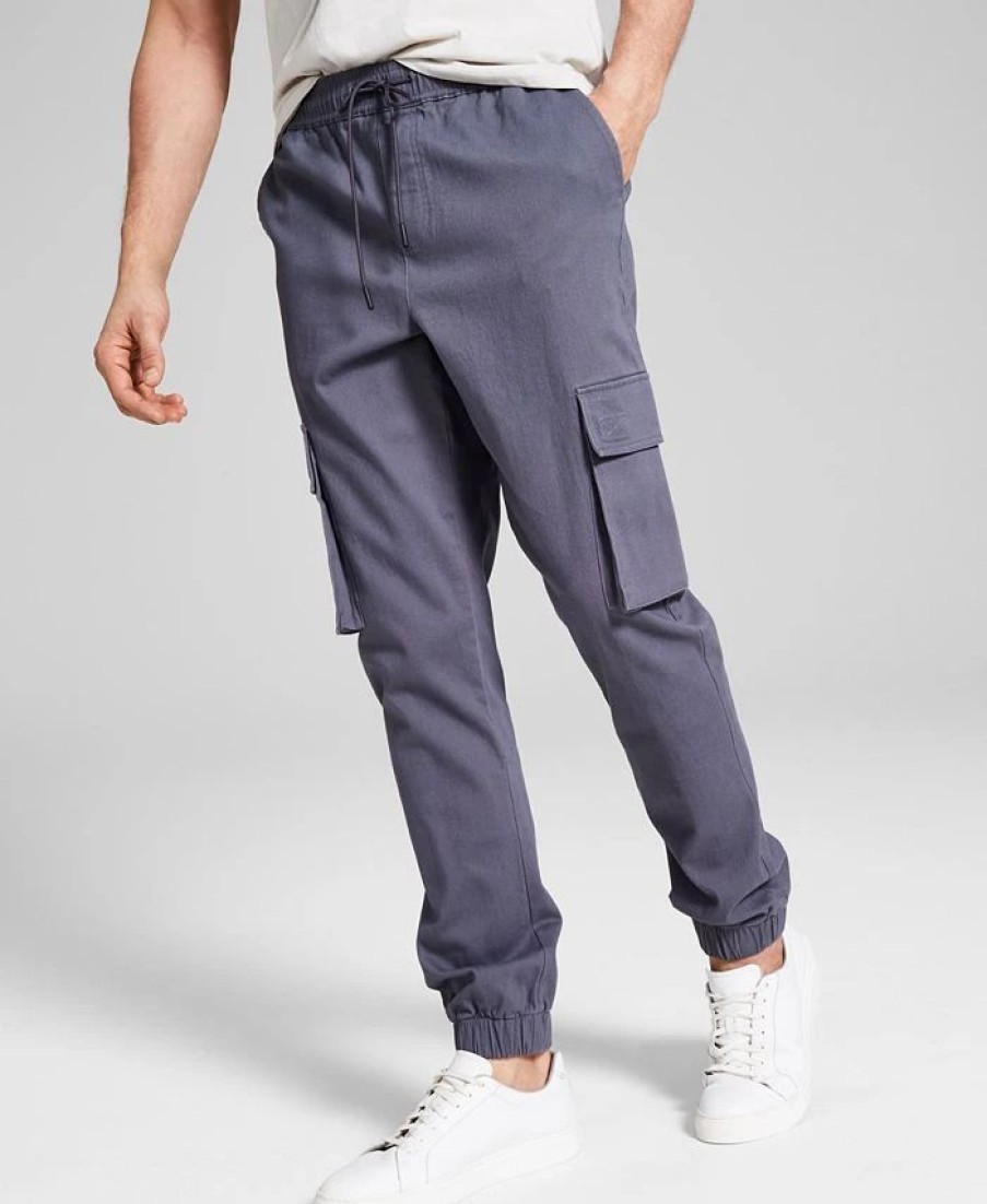 Pants * | And Now This Men'S Twill Cargo Pant