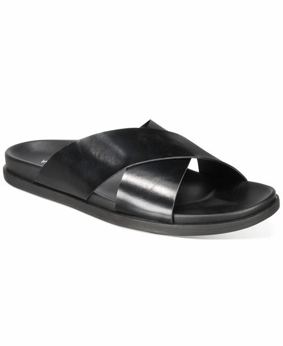 All Men'S Shoes * | Alfani Men'S Whitter Cross Sandals, Created For Macy'S