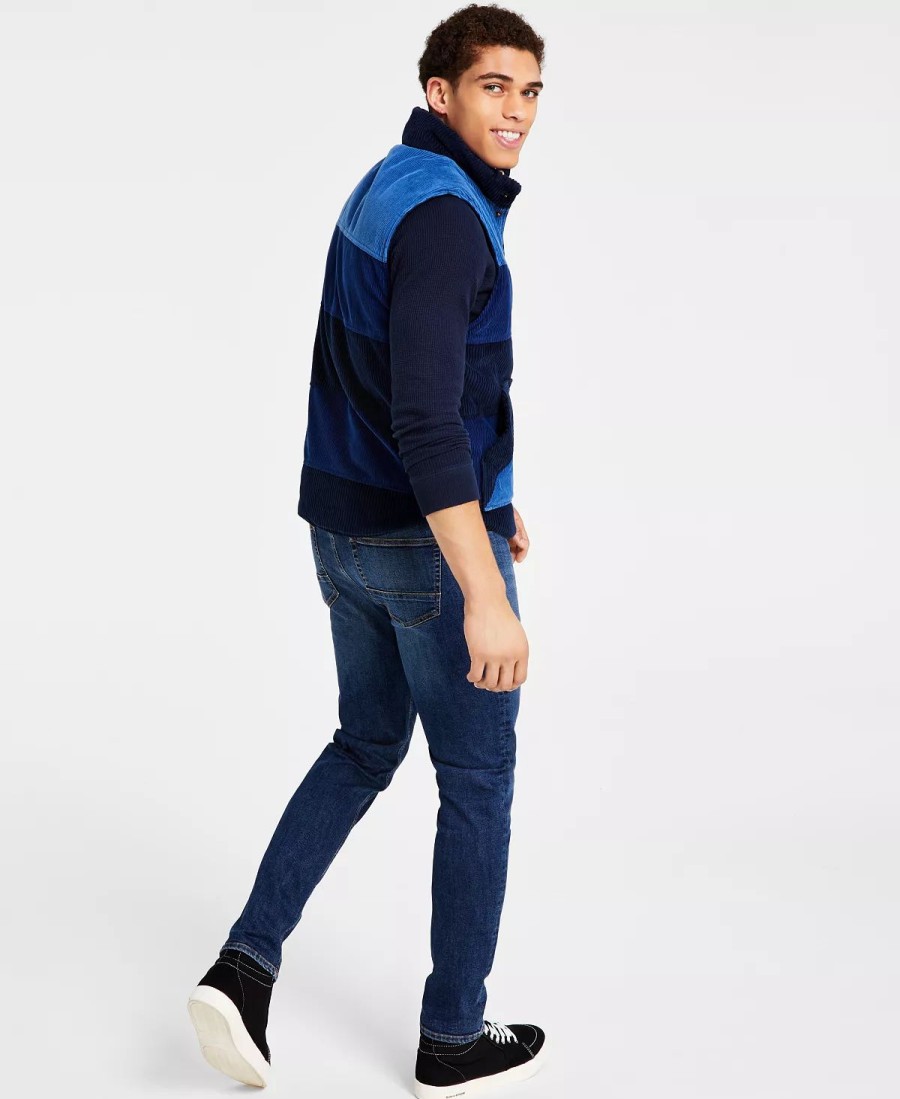 All Men'S Clothing * | Sun + Stone Men'S Cord Vest, Thermal Shirt, & Jeans Separates, Created For Macy'S