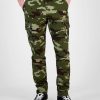 Pants * | Sun + Stone Men'S Trad Camo Morrison Cargo Pants Simple Sage Combo