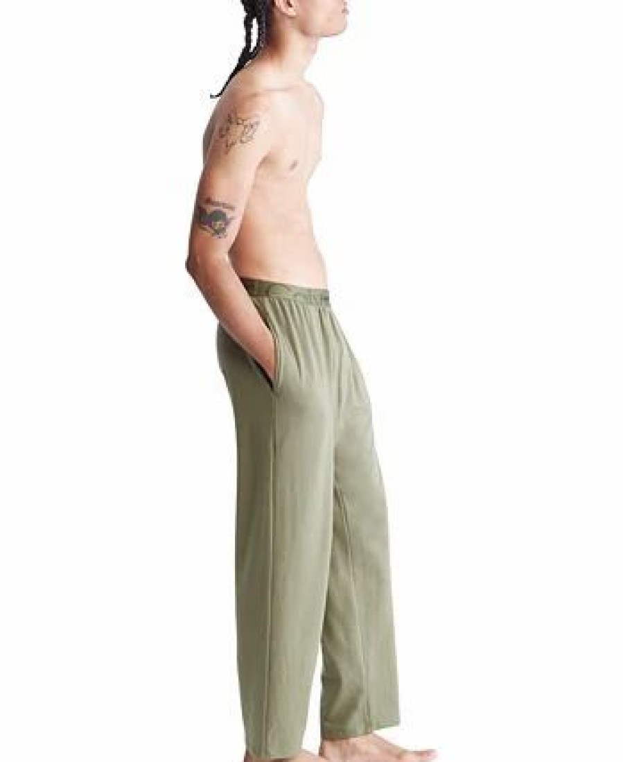 Pajamas & Robes * | Calvin Klein Men'S Monolith Lounge Sleep Pants Napa