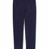 Pajamas & Robes * | Lacoste Men'S Cotton Stretch Pajama Pant Navy Blue