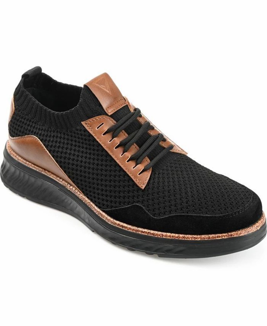 All Men'S Shoes * | Vance Co. Men'S Julius Knit Casual Dress Shoes