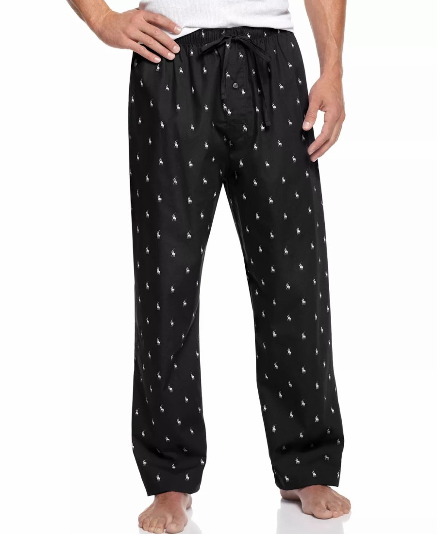 Pajamas & Robes * | Polo Ralph Lauren Big & Tall Men'S Printed Woven Pajama Pant