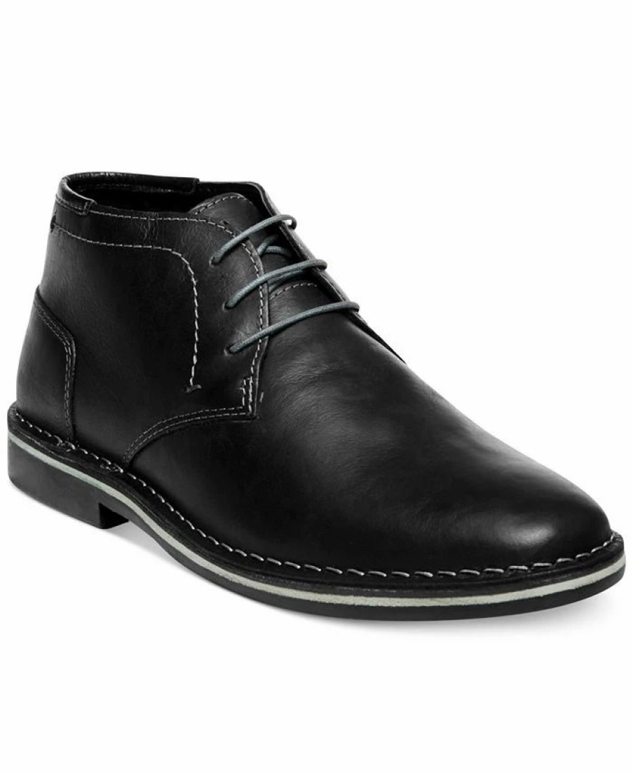 All Men'S Shoes * | Steve Madden 'S Harken Chukka Boots Black