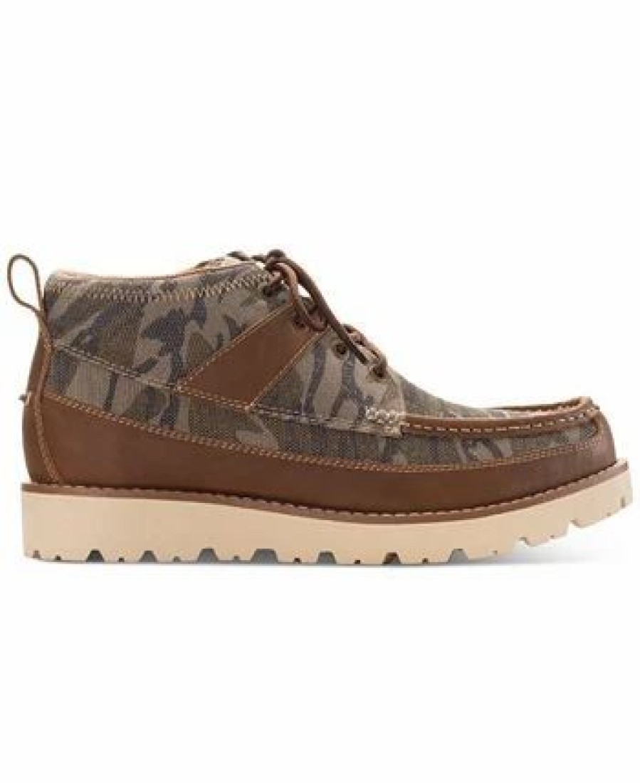 All Men'S Shoes * | Sun + Stone Men'S Kohen Printed Lace-Up Boots, Created For Macy'S