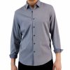 Casual Button-Down Shirts * | Alfani Men'S Modern Classic-Fit Stretch Dot Dobby Button-Down Shirt, Created For Macy'S