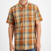 Casual Button-Down Shirts * | Sun + Stone Men'S Sage Regular-Fit Plaid Shirt, Created For Macy'S Hammock