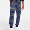 Pants * | Sun + Stone Men'S Regular-Fit Fair Isle Knit Joggers, Created For Macy'S