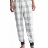 Pajamas & Robes * | Calvin Klein Men'S Modern Holiday Lounge Plaid Jogger Pajama Pants