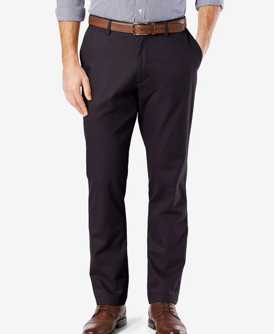 Pants * | Dockers Men'S Signature Lux Cotton Athletic Fit Stretch Khaki Pants