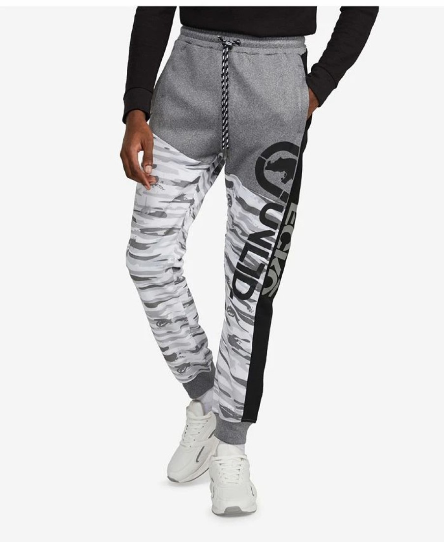 Pants * | Ecko Unltd Men'S Made 4 Play Joggers White Camo