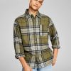 Casual Button-Down Shirts * | And Now This Men'S Regular-Fit Plaid Flannel Shirt