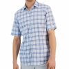 Casual Button-Down Shirts * | Alfani Men'S Ellen Classic-Fit Textured Yarn-Dyed Plaid Button-Down Shirt, Created For Macy'S