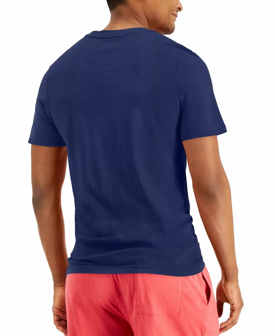 Pajamas & Robes * | Club Room Men'S Pajama T-Shirt, Created For Macy'S