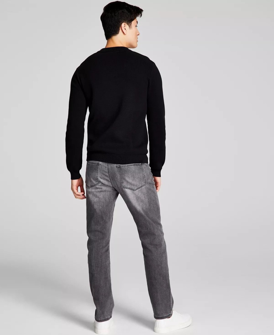 All Men'S Clothing * | And Now This Men'S Slim-Fit Stretch Jeans, Knit Polo Sweater, Created For Macy'S