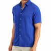 Casual Button-Down Shirts * | Club Room Men'S Textured Shirt, Created For Macy'S