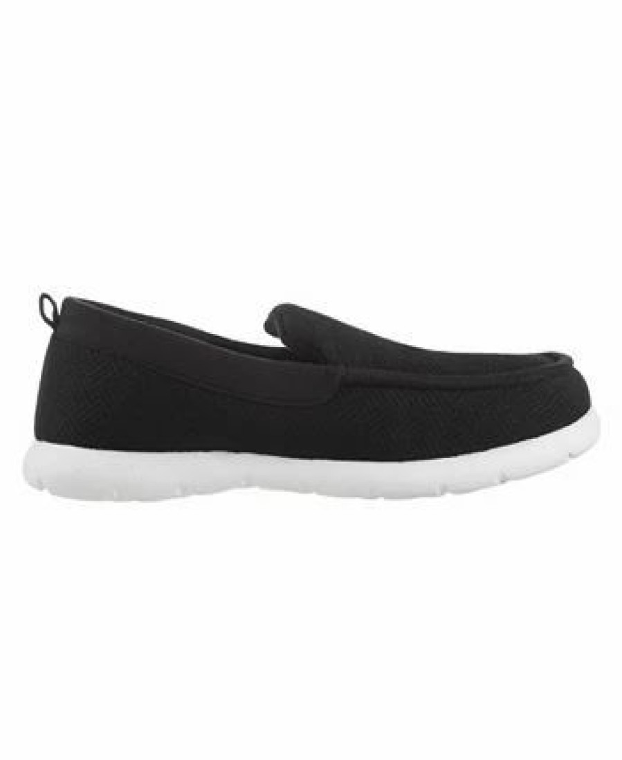 All Men'S Shoes * | Isotoner Signature Men'S Zenz Hatch Knit Slip On Indoor/Outdoor Slippers