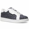 All Men'S Shoes * | Michael Kors N'S Keating Monogram Logo Sneaker Dk Denim