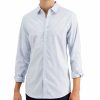 Casual Button-Down Shirts * | Inc International Concepts Men'S Judd Dobby Shirt, Created For Macy'S Light Blue Comb